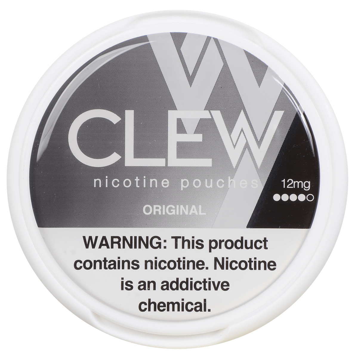Clew Nicotine Pouches Original 12 Mg 1/5 Tins