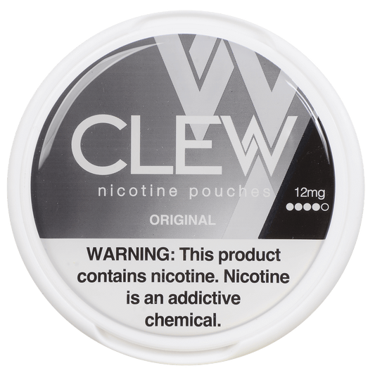 Clew Nicotine Pouches Original 12 Mg 1/5 Tins