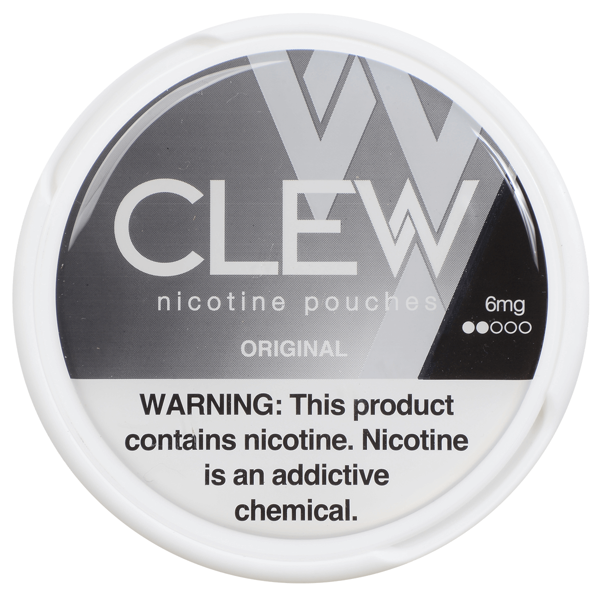 Clew Nicotine Pouches Original 6 Mg 1/5 Tins