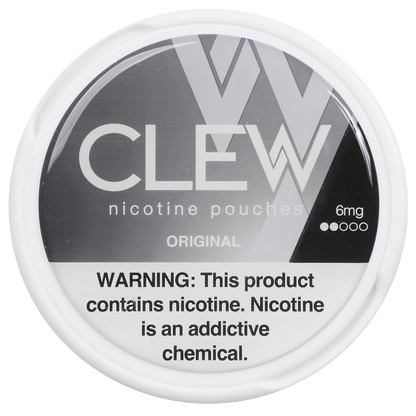 Clew Nicotine Pouches Original 6 Mg 1/5 Tins