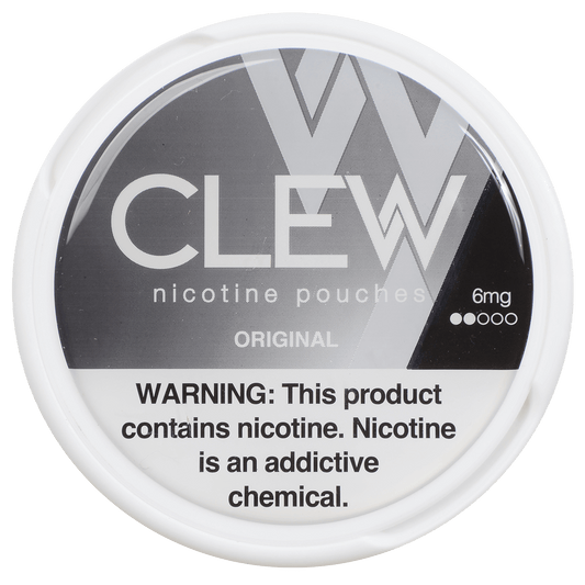 Clew Nicotine Pouches Original 6 Mg 1/5 Tins