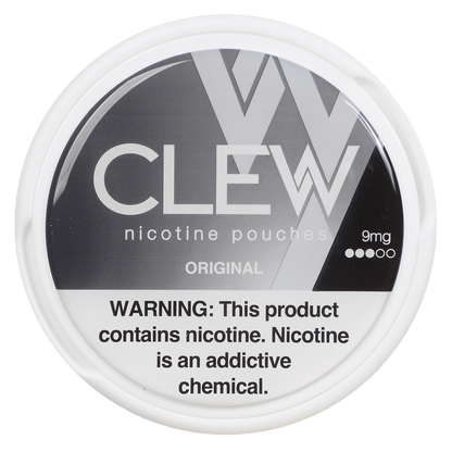 Clew Nicotine Pouches Original 9 Mg 1/5 Tins