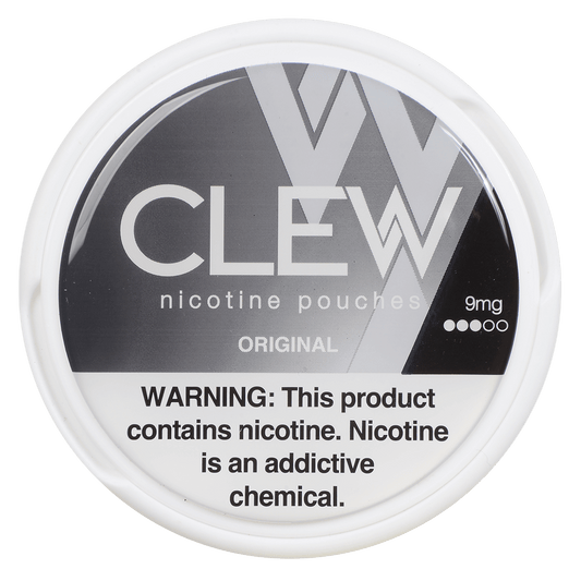 Clew Nicotine Pouches Original 9 Mg 1/5 Tins