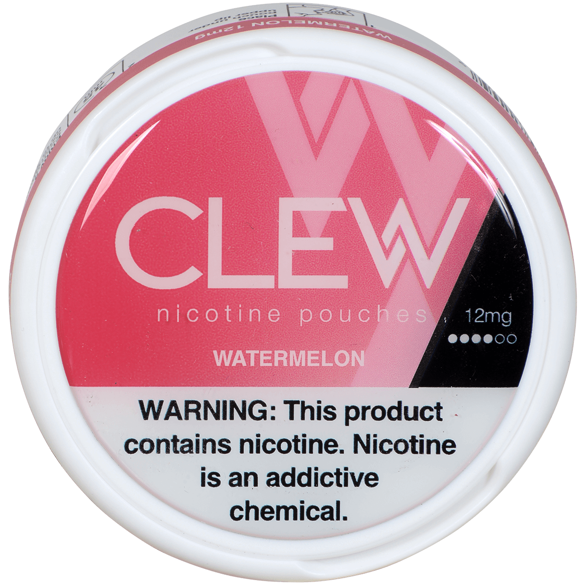 Clew Nicotine Pouches Watermelon 12 Mg 1/5 Tins