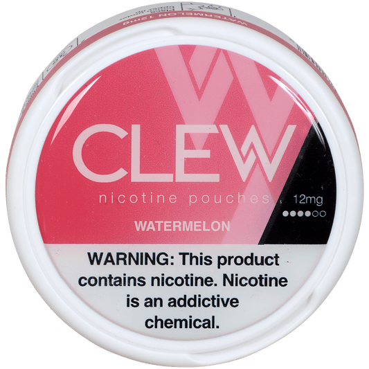 Clew Nicotine Pouches Watermelon 12 Mg 1/5 Tins