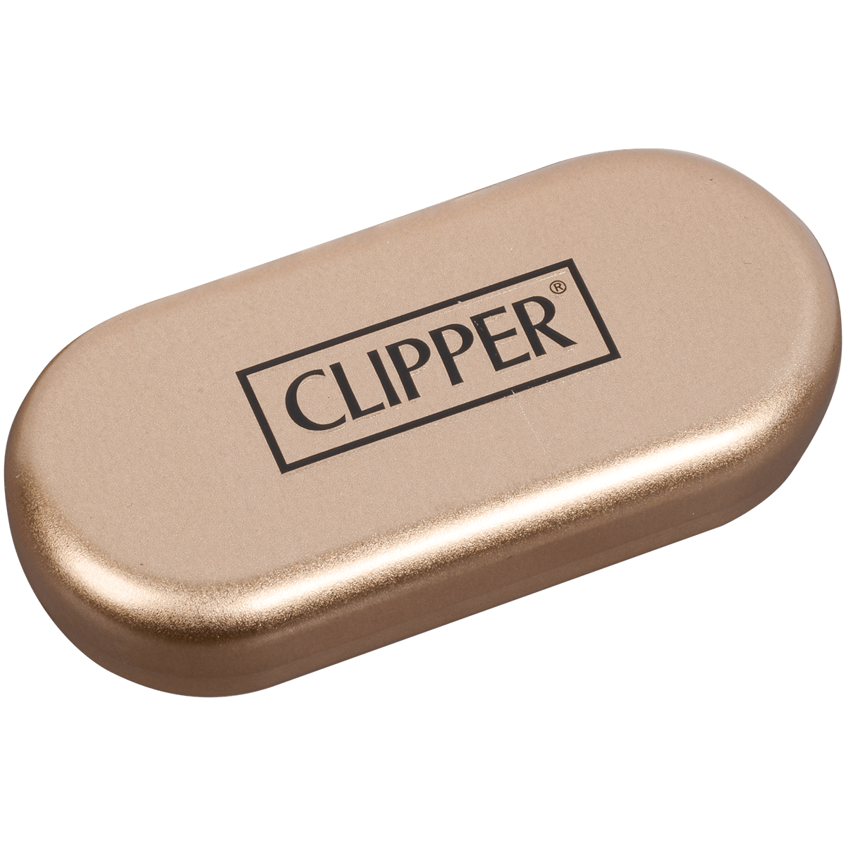 Clipper Cmp11 Metal Flint Lighter Rose Gold 12 Ct. Tray