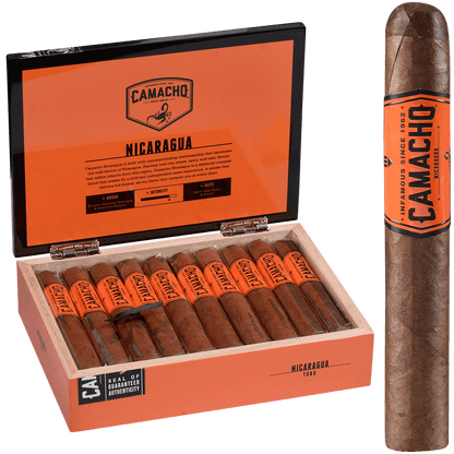 Camacho Nicaragua Toro 20 Ct. Box 6.00 X 54