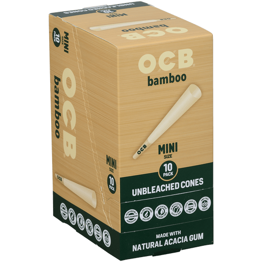 Ocb Bamboo Cones Mini 24/10 Ct.