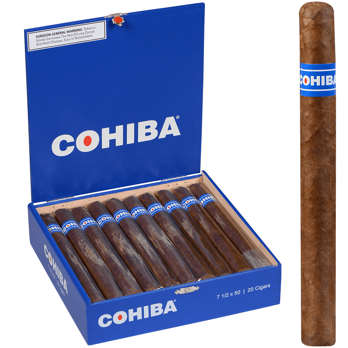 Cohiba Blue Churchill 20 Ct. Box 7.50X50