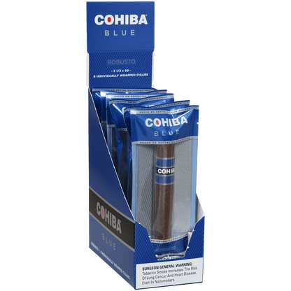 Cohiba Blue Freshness Pack Robusto 6 Ct.Box 5.50X50