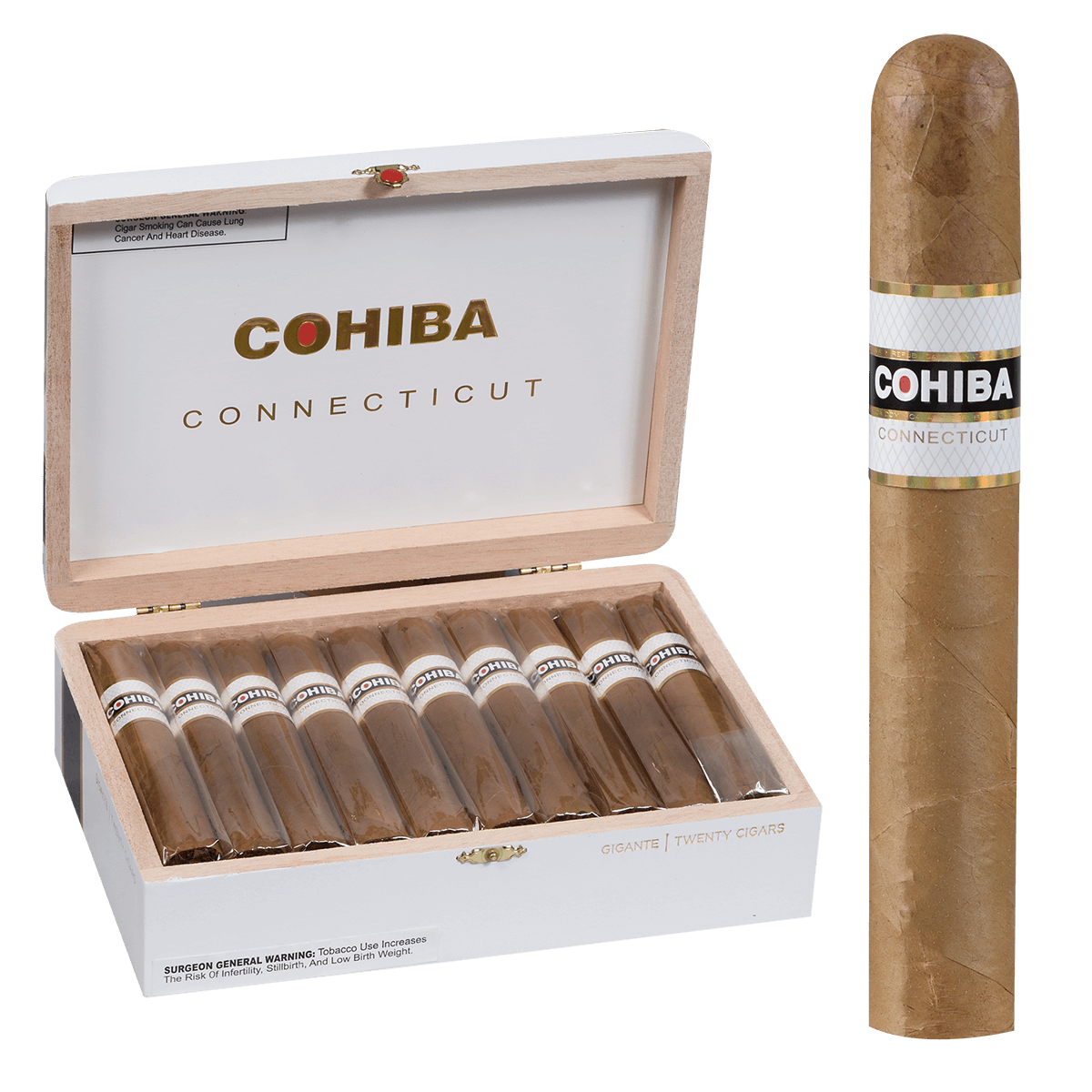 Cohiba Connecticut Gigante 20 Ct. Box 6.00X60