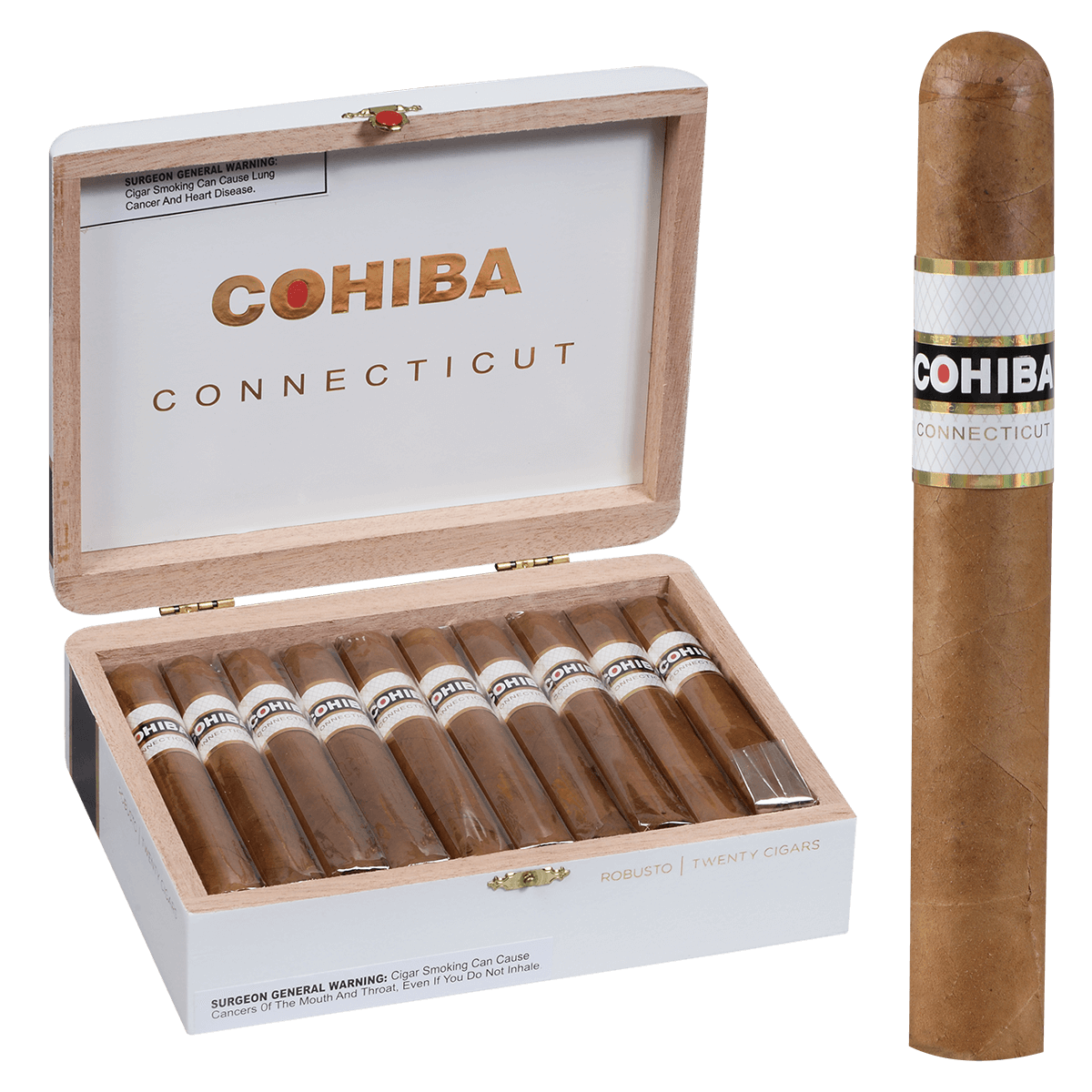 Cohiba Connecticut Robusto 20 Ct. Box 5.50X50