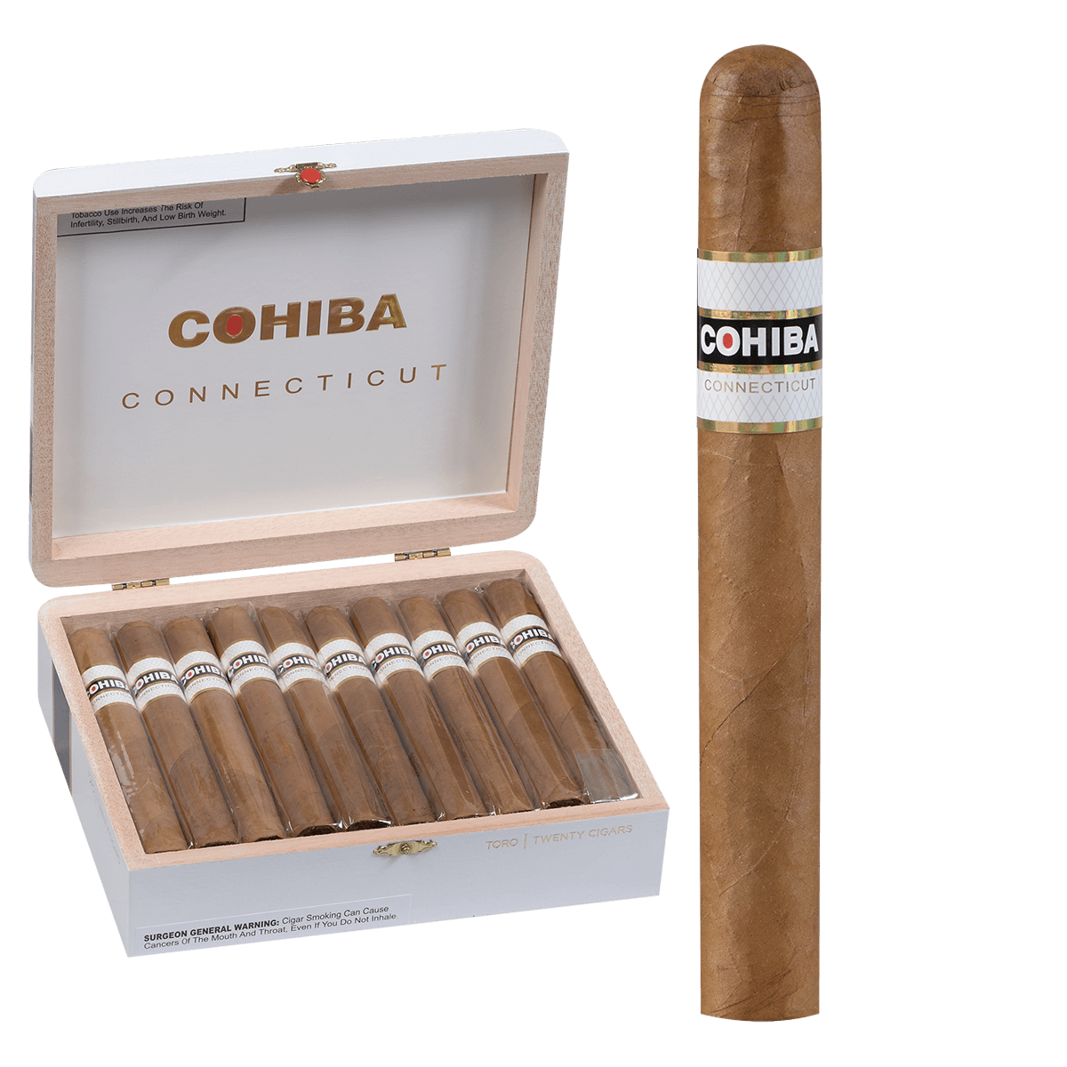Cohiba Connecticut Toro 20 Ct. Box 6.50X52