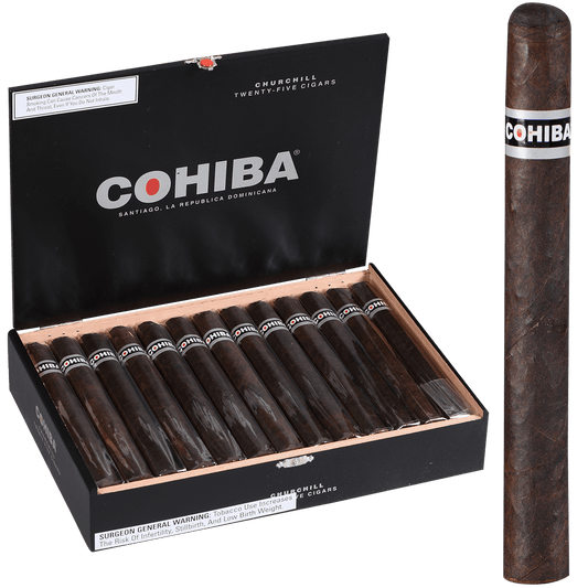 Cohiba Black Churchill 25 Ct. Box 7.00X49