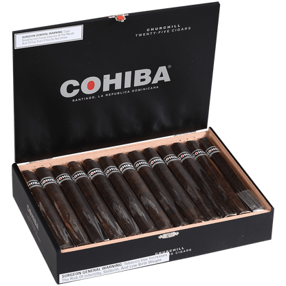 Cohiba Black Churchill 25 Ct. Box 7.00X49
