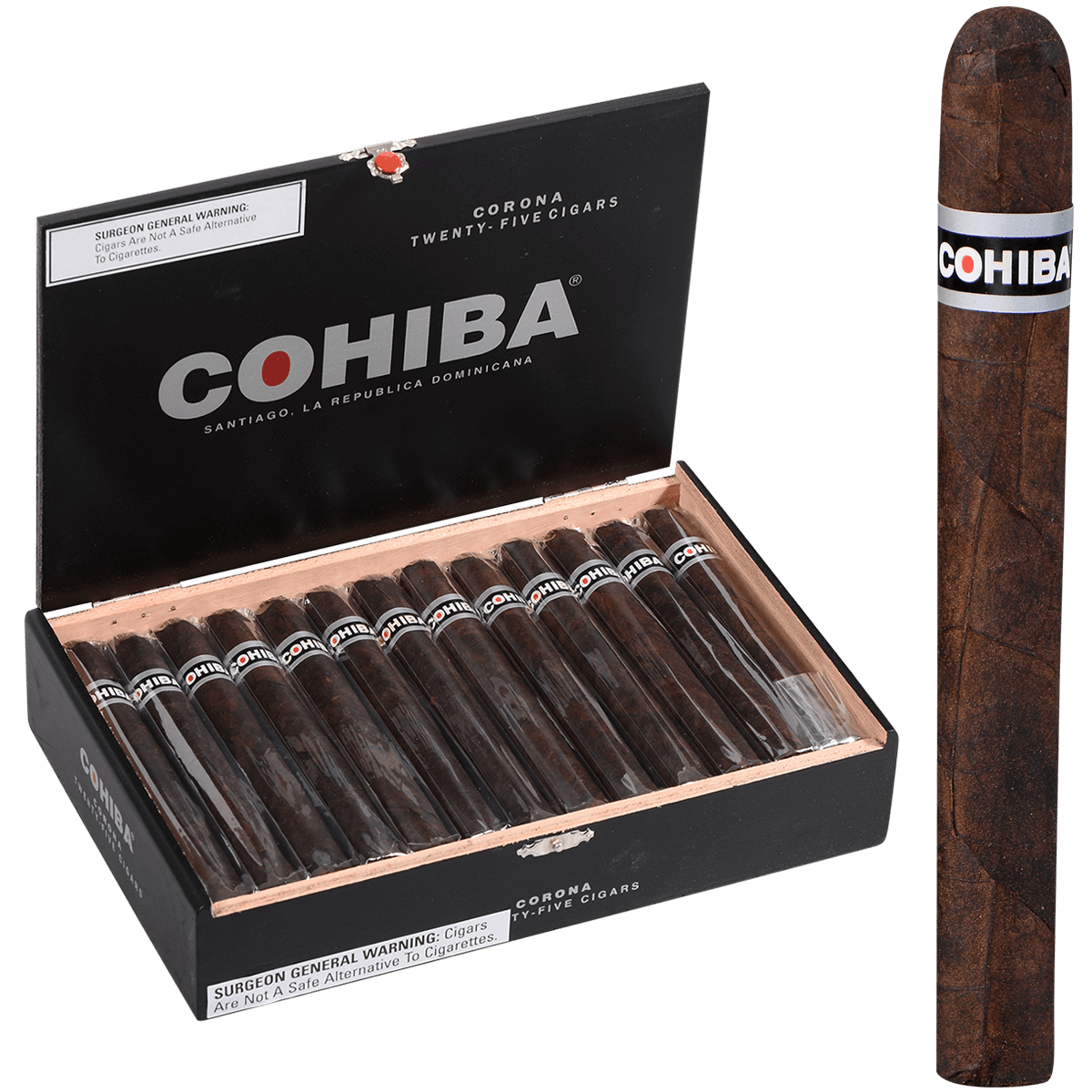Cohiba Black Corona 25 Ct. Box 5.50X42