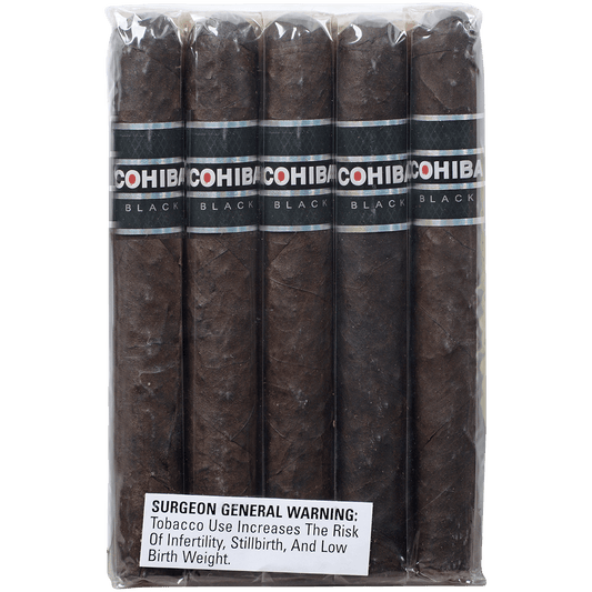 PROMO COHIBA BLACK SUPREMO 5 PACK