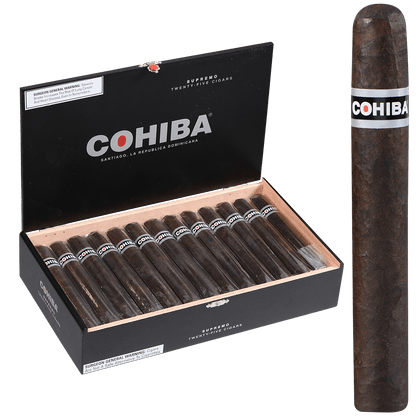 Cohiba Black Supremo 25 Ct. Box 6.00X54
