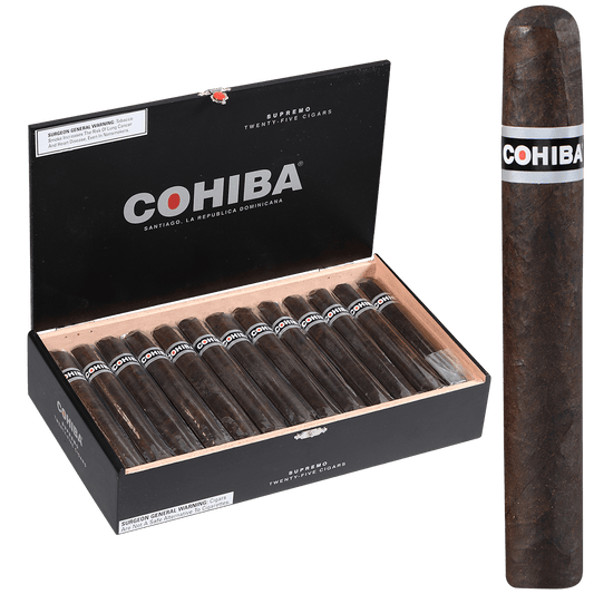 Cohiba Black Supremo 25 Ct. Box 6.00X54