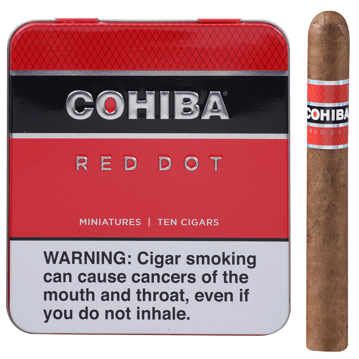Cohiba Miniatures 10/10 Tins 3.25X24