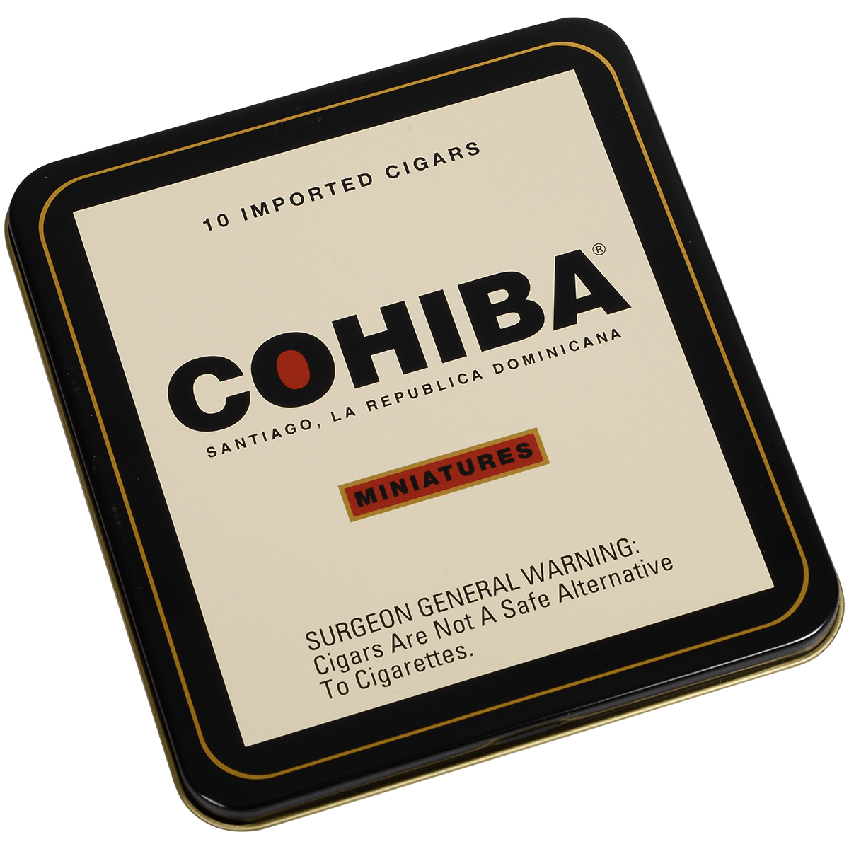Cohiba Miniatures 10/10 Tins 3.25X24