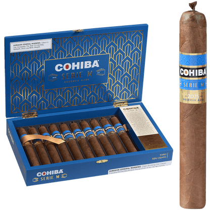 Limited Edition Cohiba Serie M Reserva Azul 10 Ct. 6.00X52