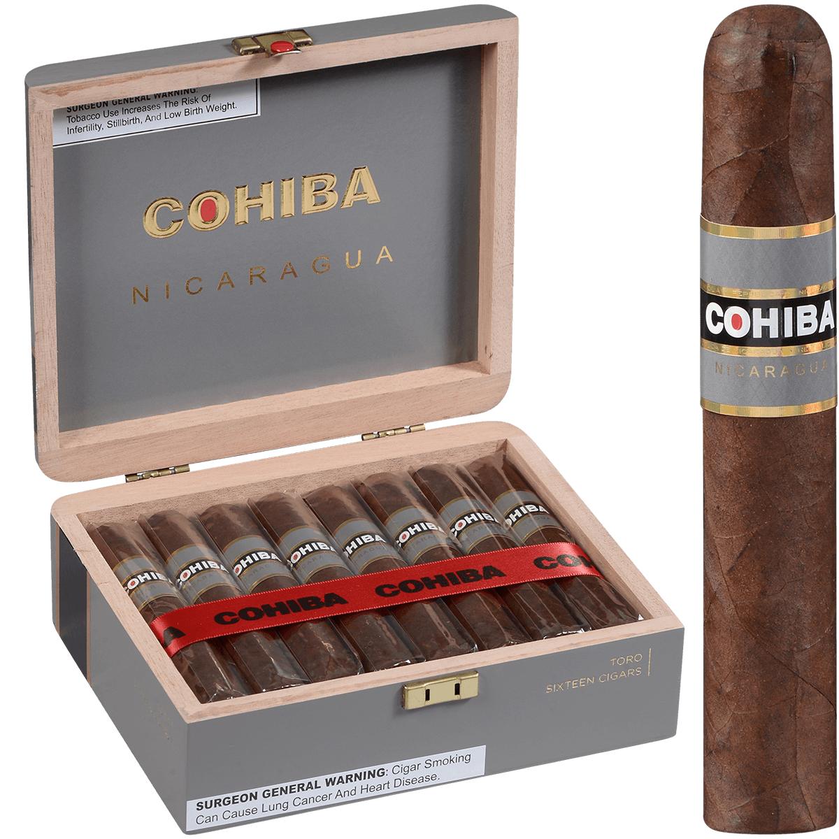 Cohiba Nicaragua N5.25X54 16 Ct. Box 5.25X54