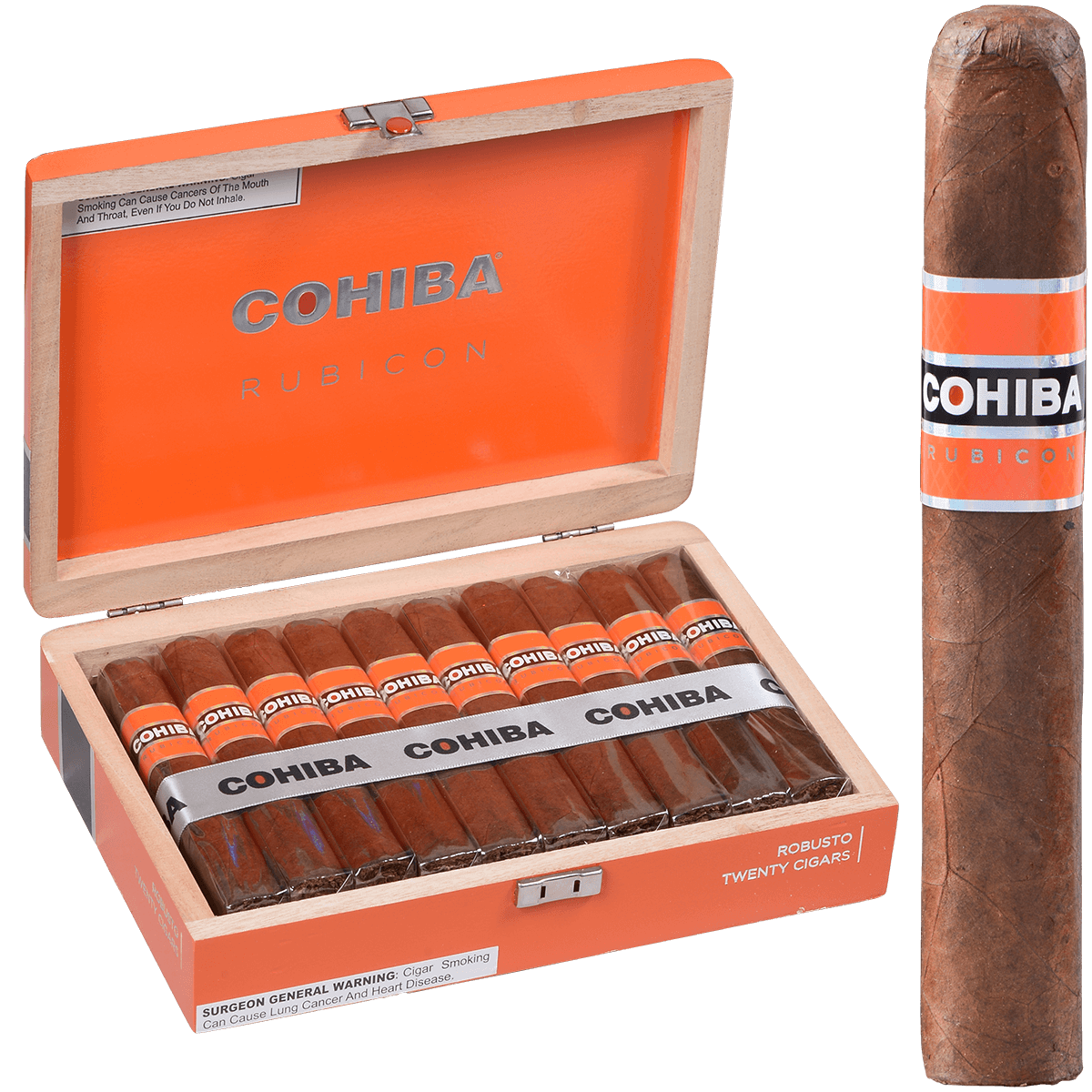 Cohiba Rubicon Box Pressed Robusto 20 Ct. Box 5.55X55