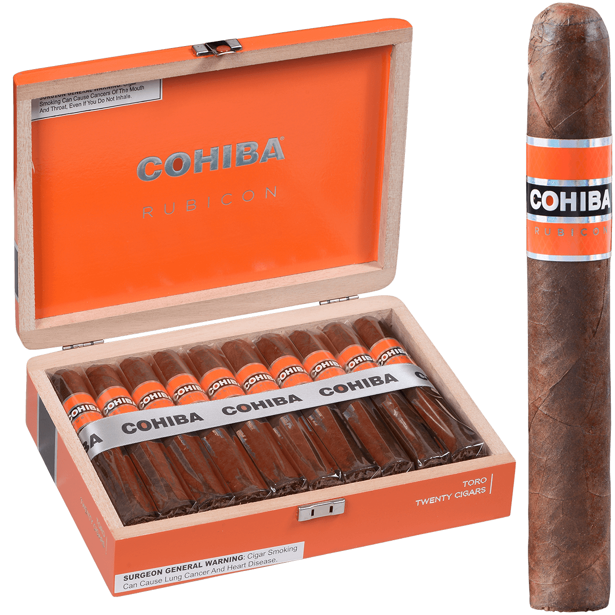 Cohiba Rubicon Toro 20 Ct. Box 6.00X54