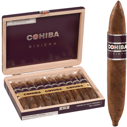 Cohiba Riviera Perfecto 10 Ct. Box 6.00X60