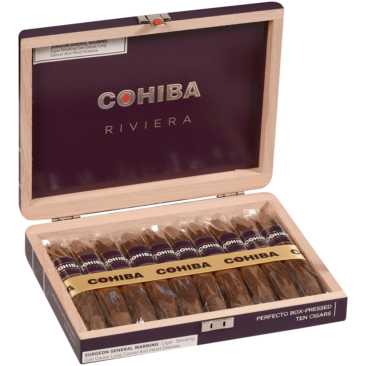 Cohiba Riviera Perfecto 10 Ct. Box 6.00X60