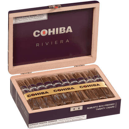 Cohiba Riviera Robusto 20 Ct. Box 5.00X52
