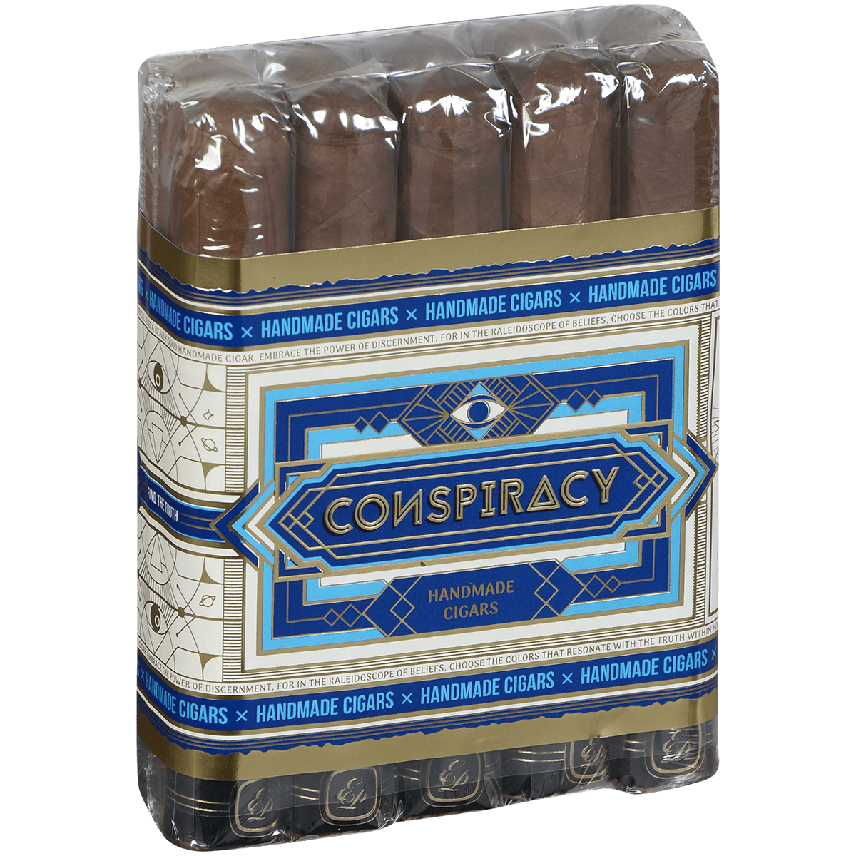 Conspiracy Robusto Ecuador Connecticut 20 Ct Box In Travel Humidor With Xikar Cutter Gift Set