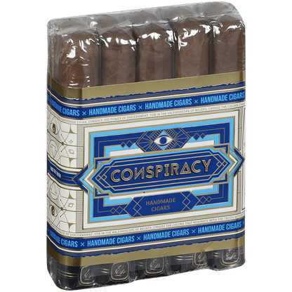 Conspiracy Robusto Ecuador Connecticut 20 Ct Box In Travel Humidor With Xikar Cutter Gift Set