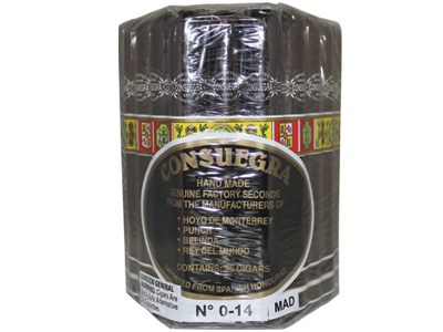 Consuegra Sultan No. 14 Maduro 25 Ct. Bundle 7.25X54