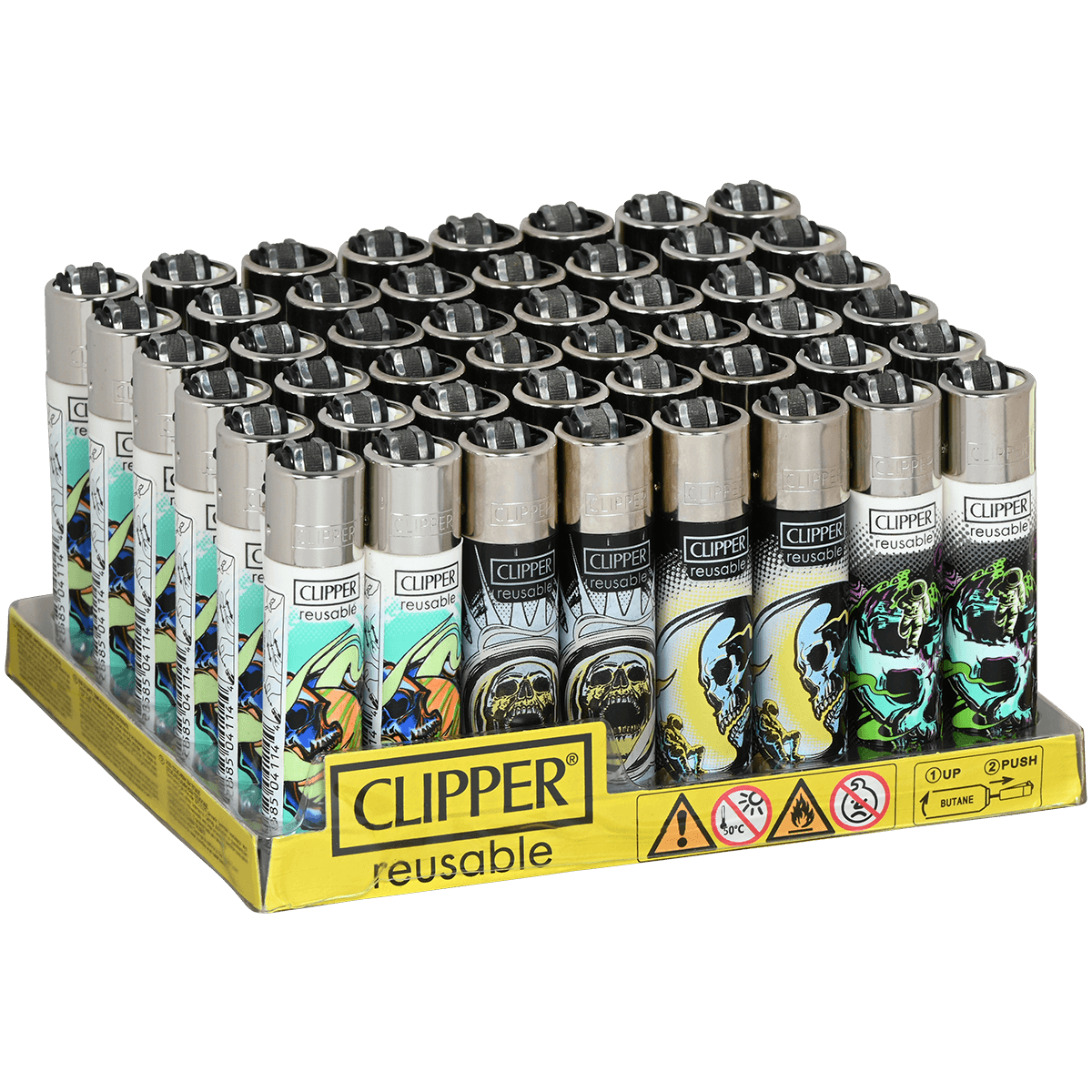CLIPPER CP11RH ASTRO SKULLS KTK 48CT