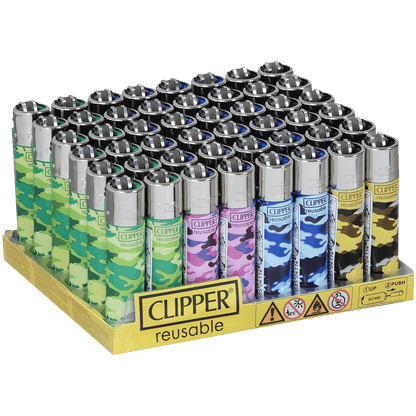 Clipper 11 Assorted Camo 48 Ct Tray