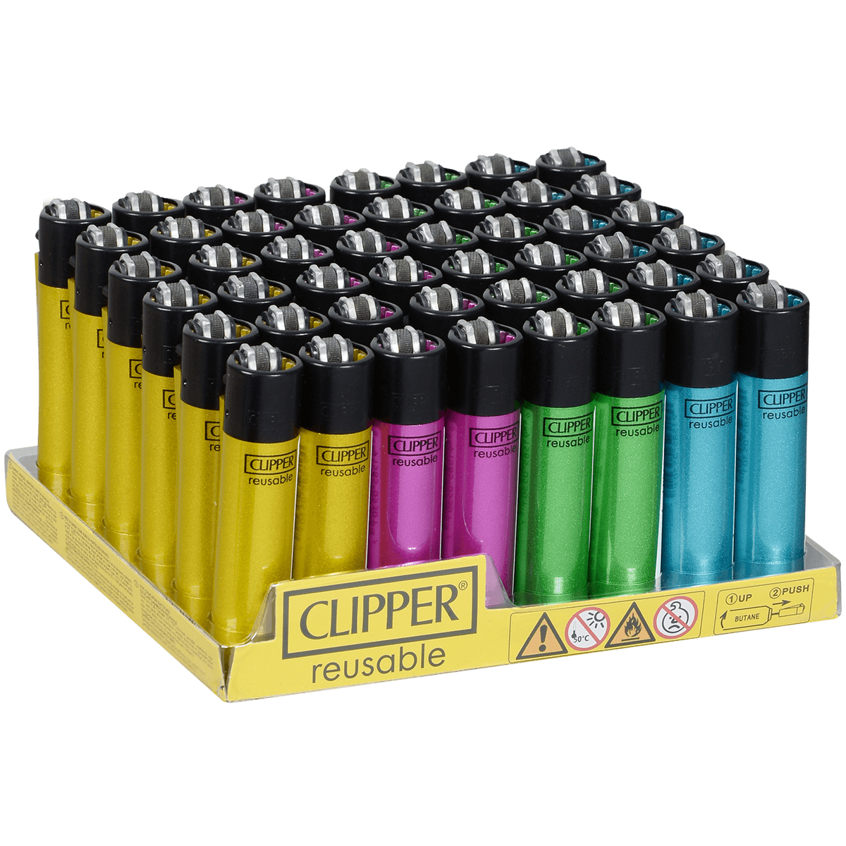 Clipper Cp11 Crystal Fluo 48 Ct. Tray