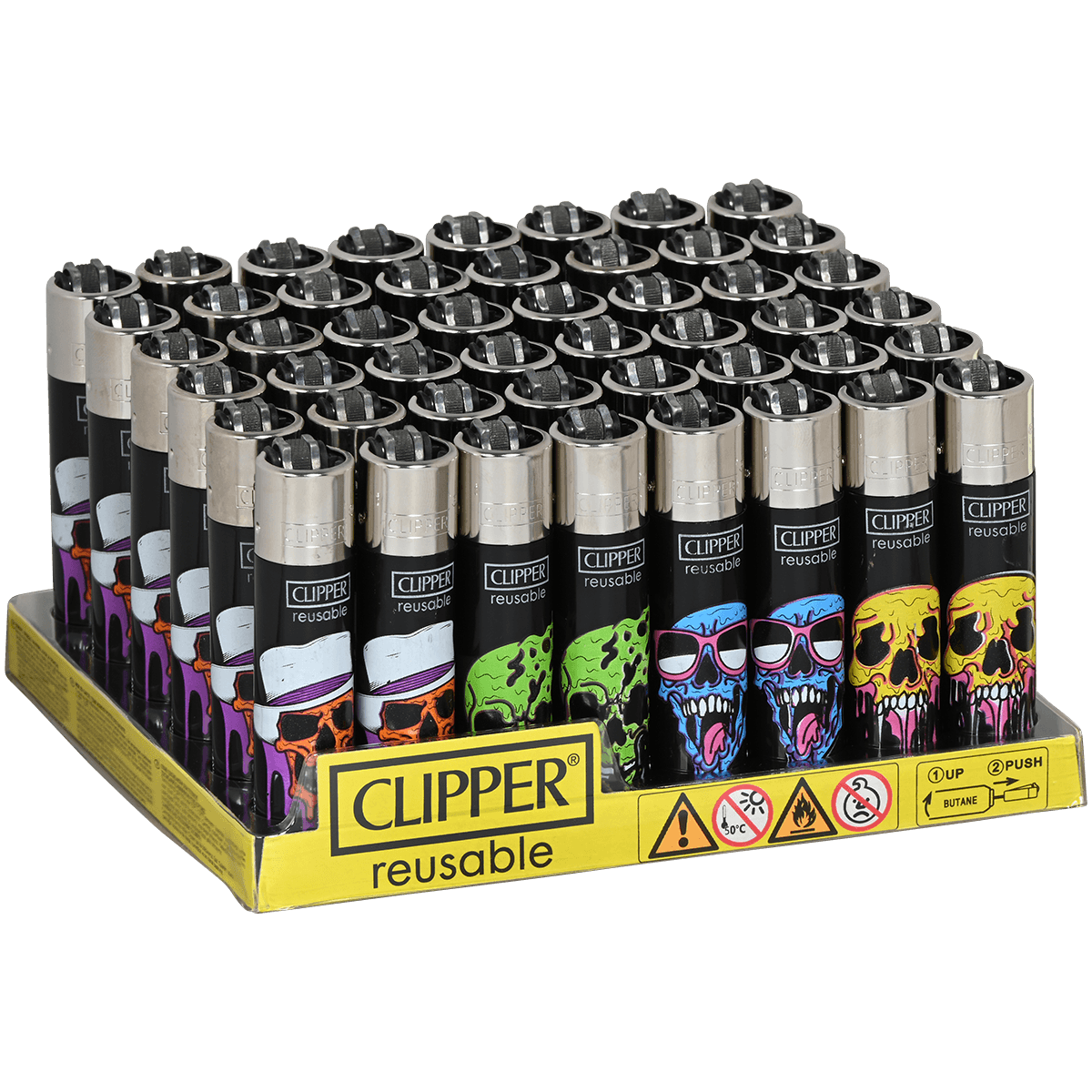 CLIPPER CP11RH MOLTEN SKULLS KTK 48CT