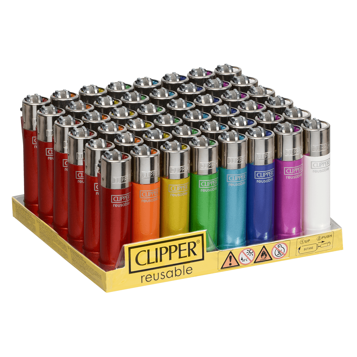 Clipper 11 Crystal Rainbow 48 Ct Tray