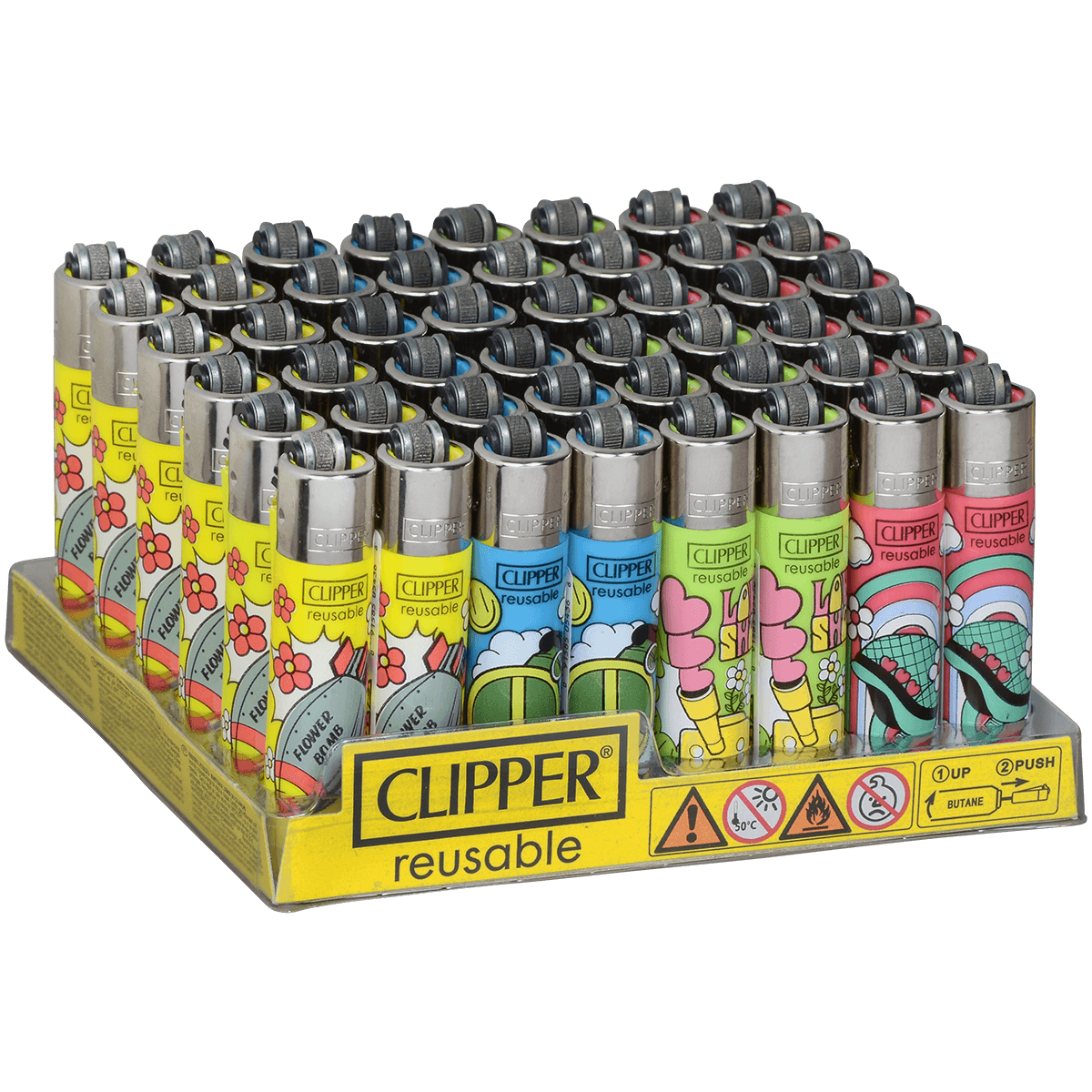 Clipper Cp22 Hippie Army 48 Ct. Tray