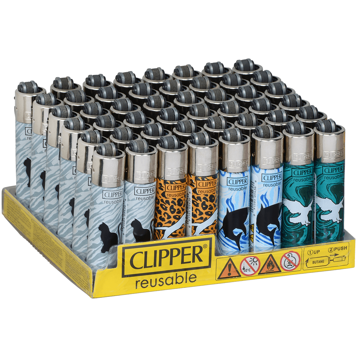 Clipper Cp22 Micro Silouettes 3 Design 48 Ct. Tray