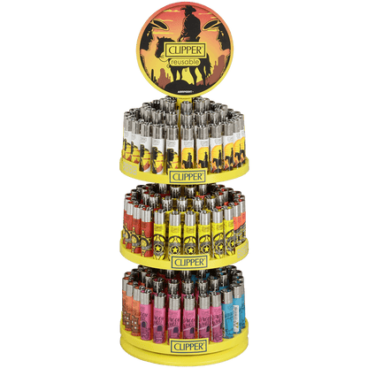 Clipper Cp11 Cowboy Life 144 Ct. 3-Tier Carousel + 12 Foc