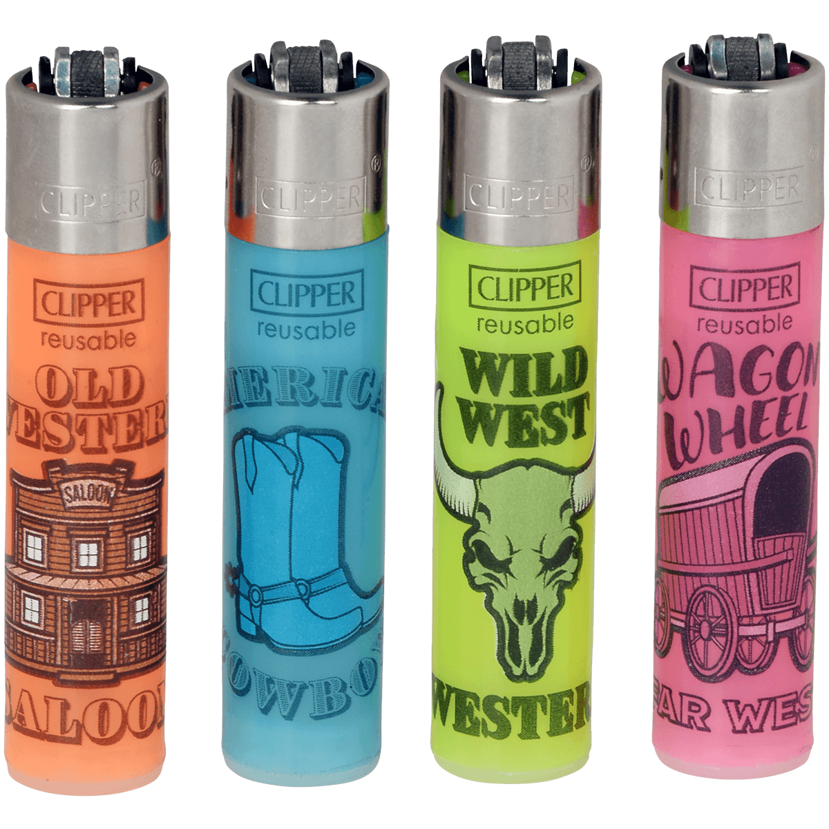 Clipper Cp11 Cowboy Life 144 Ct. 3-Tier Carousel + 12 Foc