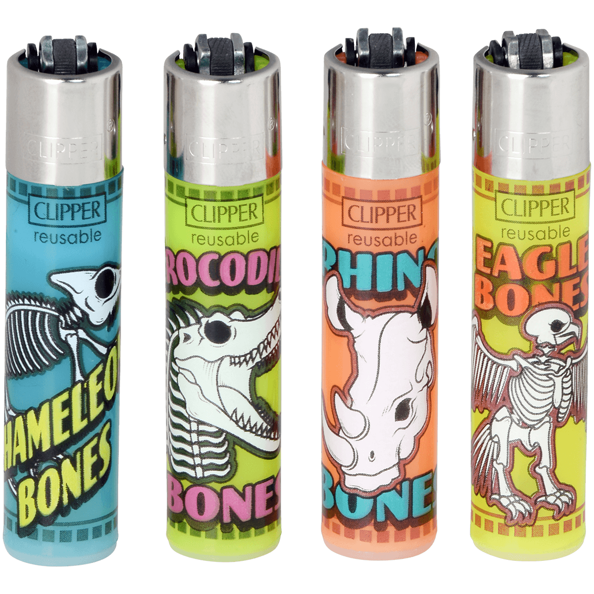 Clipper Cp11 Death Animals 3-Tier Carousel 144 Ct. + 12 Free Lighters