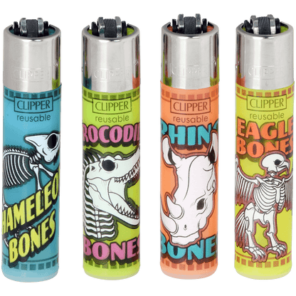 Clipper Cp11 Death Animals 3-Tier Carousel 144 Ct. + 12 Free Lighters