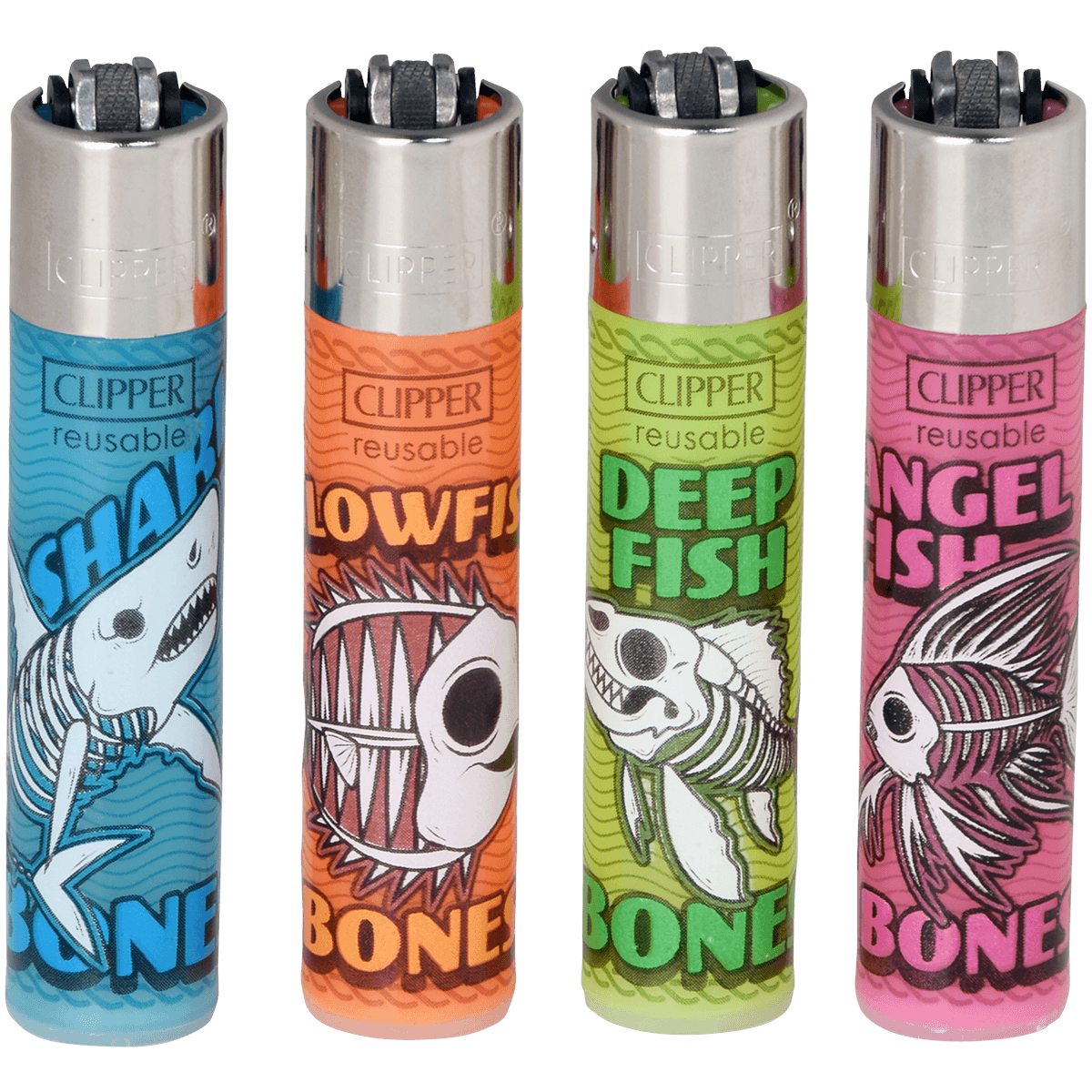 Clipper Cp11 Death Animals 3-Tier Carousel 144 Ct. + 12 Free Lighters