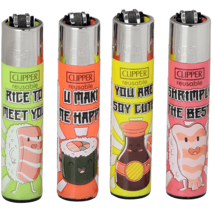 Lighters Clipper 96 Cp11 + 48 Cp22 Food Mix 3-Tier Carousel 144 Ct. + 12 Free Lighters