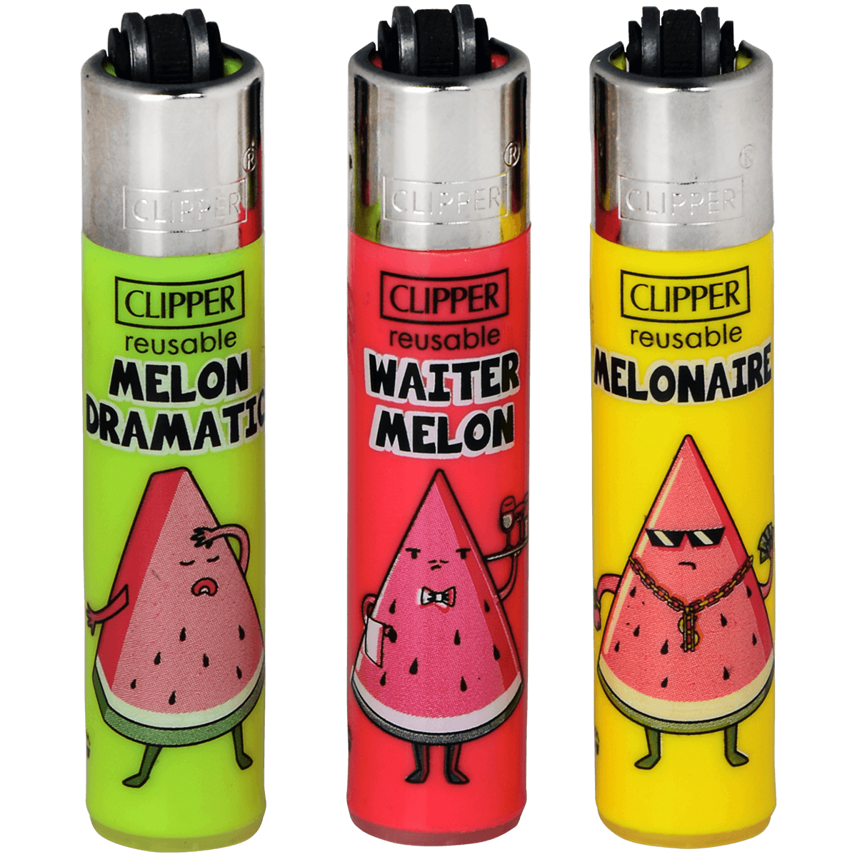 Lighters Clipper 96 Cp11 + 48 Cp22 Food Mix 3-Tier Carousel 144 Ct. + 12 Free Lighters