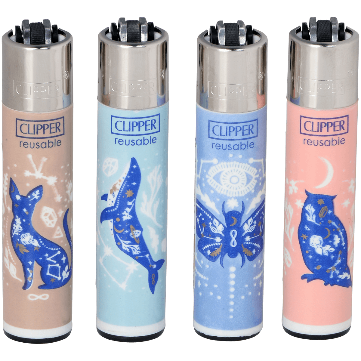 Clipper Cp11 Mystical Destiny 3-Tier Carousel 144 Ct. + 12 Free Lighters